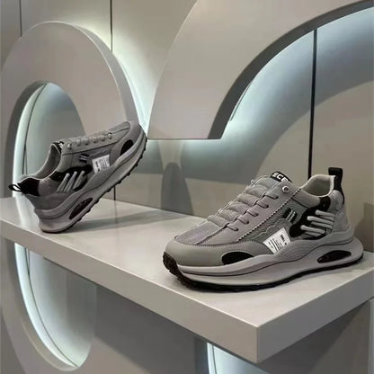 Brand Men Sneakers Thick Sole Comfortable Running Shoes Male Outdoor Mesh Sports Shooes Fashion Men Walking Shoes tenis hombres