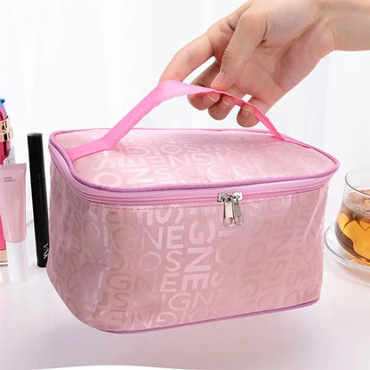 Storage Organizer Makeup Bag Convenient Large Capacity Makeup Accessory Cosmetic Pouch Waterproof Travel Cosmetic Bag Home.