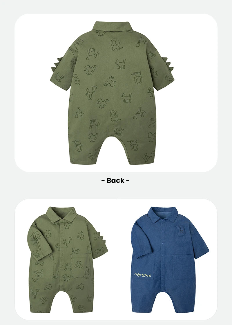 Mini Bala Outdoor Einteiliges Strampler-Set für Babys, Kinder-Arbeitskleidung, Krabbelanzug, Overall, Neu im Herbst und Winter 2024.