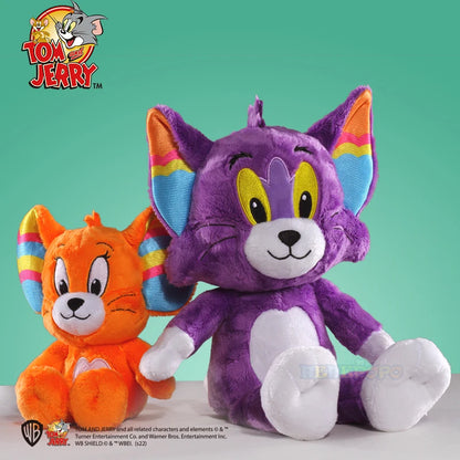 20cm-35cm Anime Tom and Jerry Plush Toy Cartoon Movie Series Clolourful Cat Mouse Cute Plushies Stuffed Animal Doll Toys.