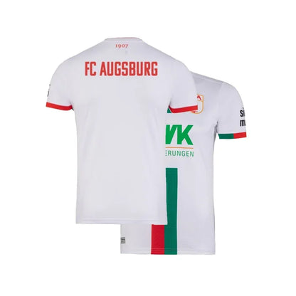 Soccer Match Training Jersey Men Women Clothes Augsburg Home Jersey Breathabe Quick-Drying Oversized Sports Casual Daily Tops.