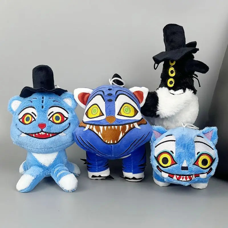 K Pop Demon Hunters Plush Doll Toy Soft Stuffed Animal Collectible for Fans Movie TV Theme Surrounding Goods.