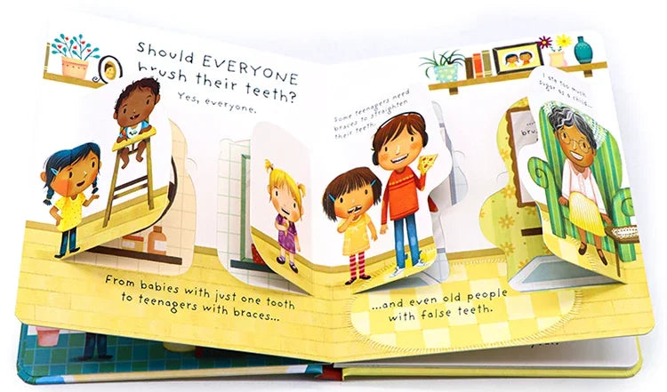 Kids Scientific Knowledge Learning Picture Books Usborne English Daily Knowledge Reading Book Early Educational Montessori