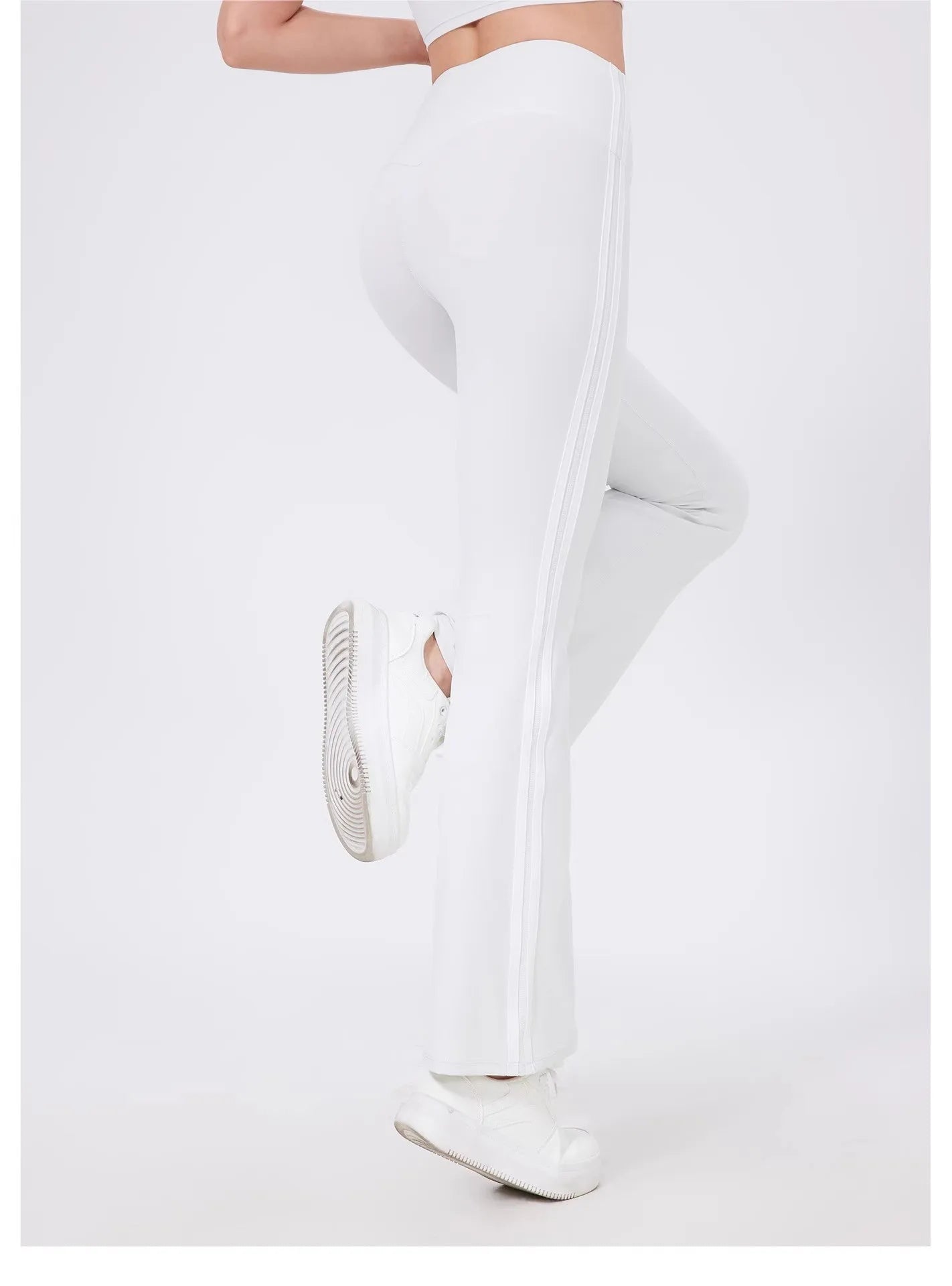 Women's High Waist Yoga Pants Flared Sport Leggings Workout Flared Leggings Casual Wear Comfortable Activewear Gym Leggings.