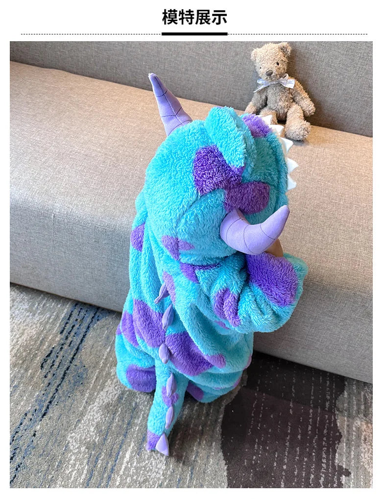 2023 herbst kinder Neugeborenen Overall Nette Krabbeln Anzug Einteiliges Gepolsterte Korallen Fleece Body.