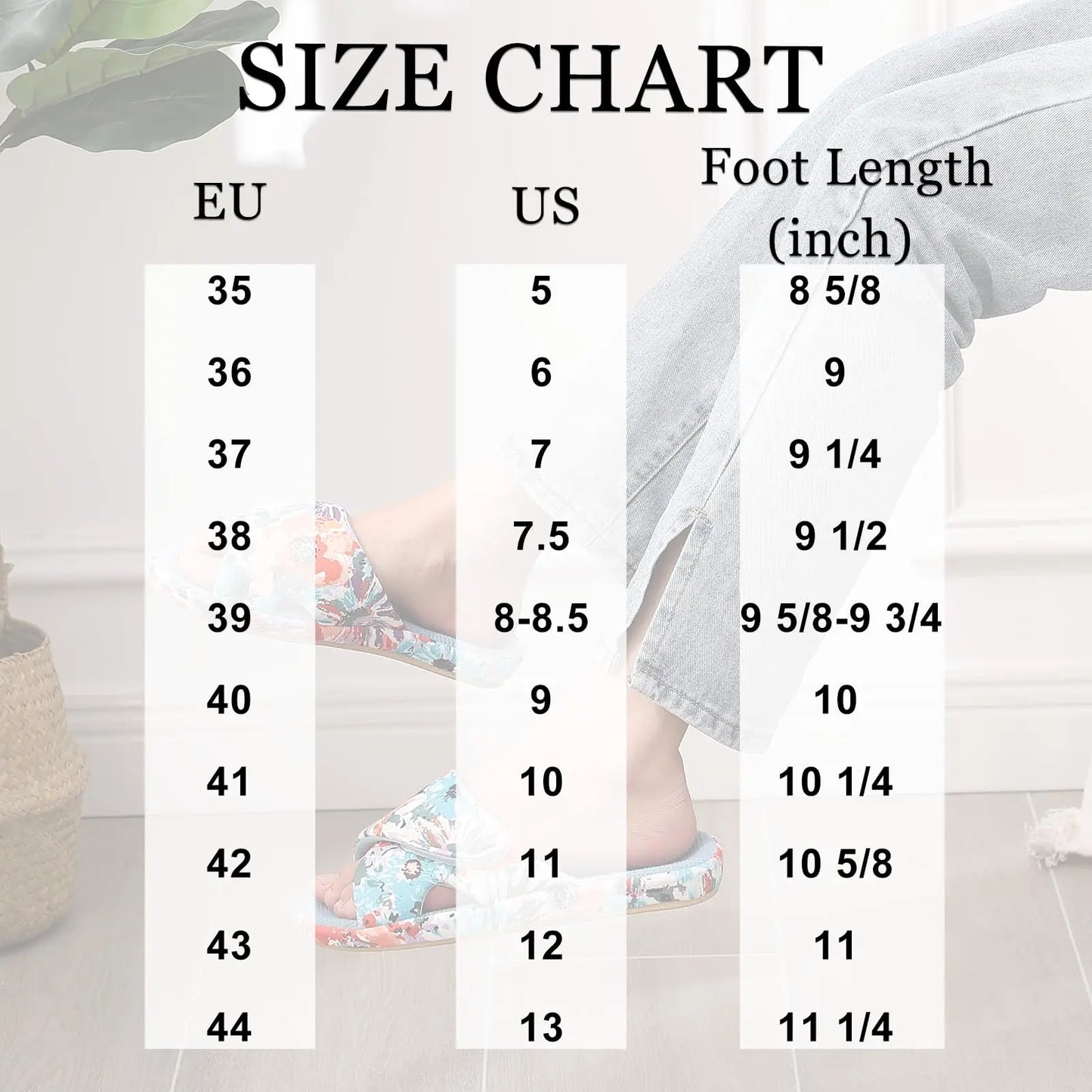 Comwarm Fuzzy House Slippers For Women New Terry Cloth Arch Support Cotton Slippers Four Seasons Open Toe Indoor Flat Slippers.