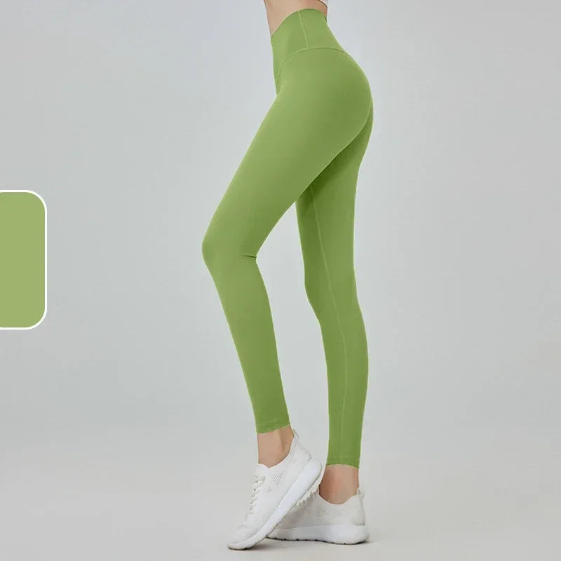 High Waist Naked Feeling Leggings Women Fitness Running Yoga Leggings Pants Energy Gym Tight Leggings Casual Workout Leggings
