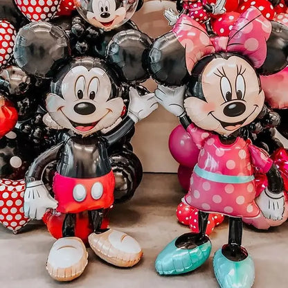 Mickey Minnie Folienballon Mickey Mouse Luftballons Minnie Geburtstag Party Dekor Kinderspielzeug Babyparty Ball Kinder Cartoon Geschenk.
