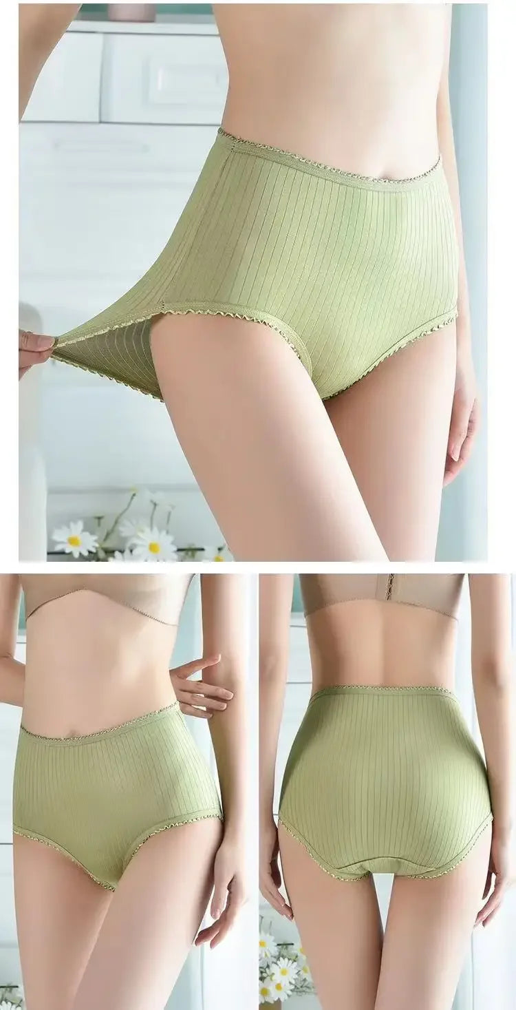 7 Color Women Panties 2024 New Summer Fashion XL XXL Large Size Underwear Female High Rise Panties Briefs Sexy Ropa Interior.