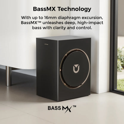 ULTIMEA 460W 5.1.2ch Sound Bar with Dolby Atmos, Surround Sound Home Theater System for TV with 2 Surround Speakers, APP Control.