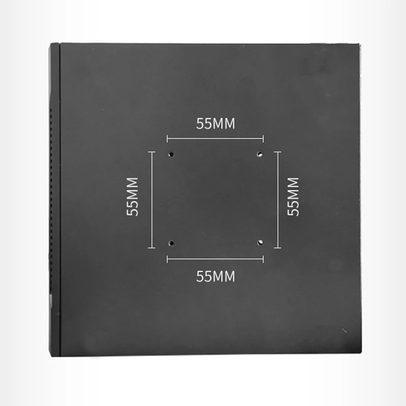 RGEEK TX06 Desktop Mini ITX Case Mini Game Computer Chassis HTPC Cases Stand For MINI-ITX Ultra-Thin Motherboard.