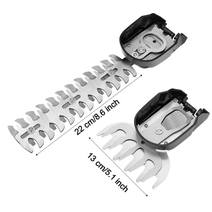 G Nadal 2 in 1 elektrischer Heckenschere 20000 U/min Handhaushalt Rasenmäher Gartenschere Elektrowerkzeug für Makita 18 V Akku Pin