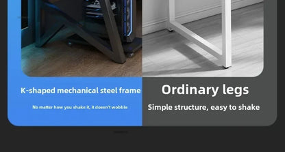 Moderne Doppel Computer Schreibtische Hause Desktop E-sport Gaming Tisch Schlafzimmer Einfache Schreibtisch Student Studie Tische Büro Möbel EE