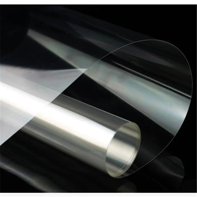 Glass Window Film Transparent PVC Self-adhesive Window Stickers Kitchen Stove Desk Countertop Self-adhesive Furniture Stickers.