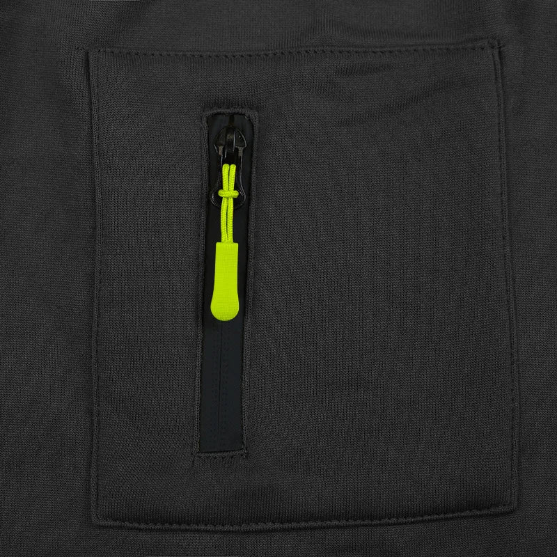 Men's Loose Fit Heavyweight American-Style Casual Sportswear Jacket fleece Lined Hooded Sweatshirt for Winter.