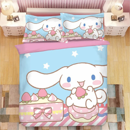 Sanrio Cinnamorolls Animation Derivatives Bedding Sets Australia /Europe/USA Full Queen King Size Quilt Duvet Cover.