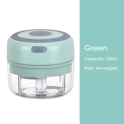 100ML/250ML Mini Electric Garlic Chopper USB Meat Grinder Garlic Masher Machine Sturdy Durable Crushed Ginger Vegetable Crusher.