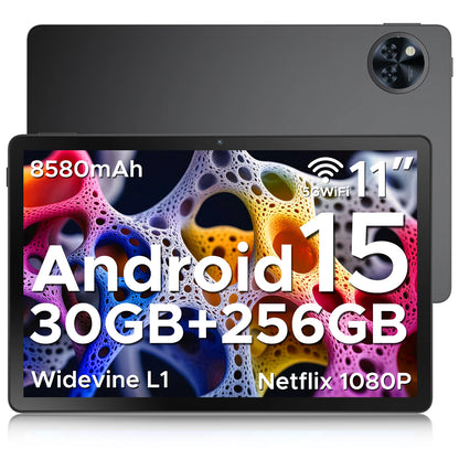 Global Version Doogee U11 Pro Android 15 Tablet Pc 11 Inch Ultra-Clear 90Hz Display 30Gb(6+24) 256Gb 8580Mah Battery Tablet