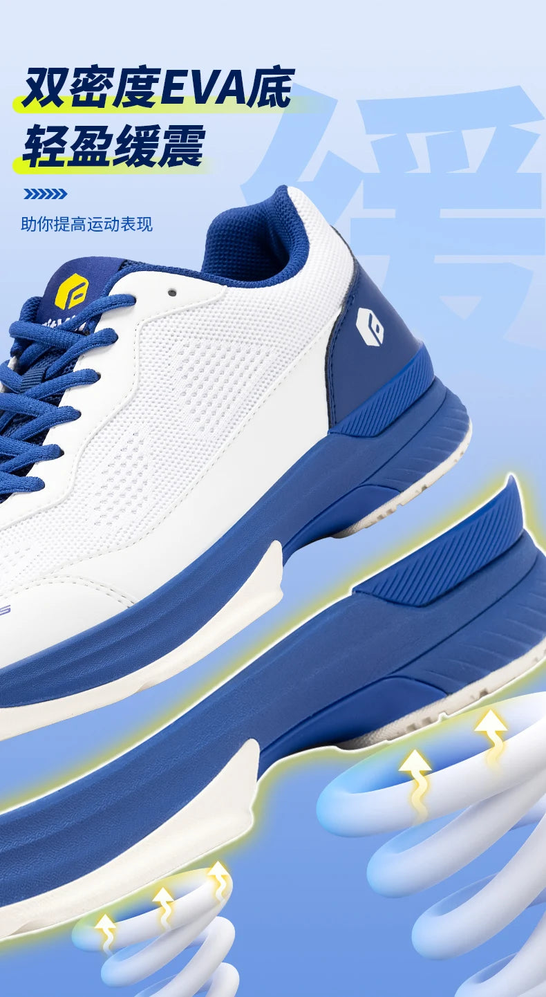 FitVille Professionelle Tennisschuhe für Herren, Soprt-Schuhe, Trainings-Sneaker, rutschfest, schweißabsorbierend, geschwollene Füße, Fußgewölbeunterstützung.