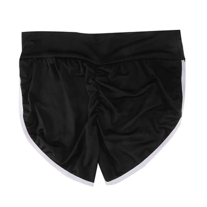 Women Summer Shorts for Sports Fitness Gym Skinny Slim Shorts Causal Yoga Shorts Low Waist Stretchy Short Pants Gym Clothing.
