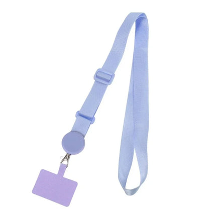 Long Crossbody Phone Lanyard Adjustable Neck Strap Wide Cloth Neckband Strap Rope Hanging Anti-Lost Phone Lanyard.