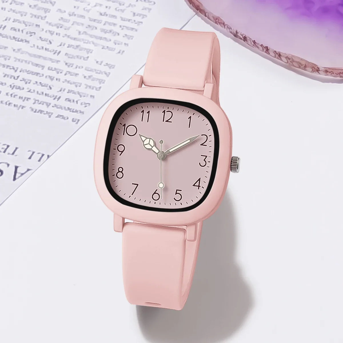 Fashion Women Watch Silicone Quartz Wristwatches For Women Clock Christmas Gift Valentine's Day Ladies Watches Reloj Mujer.