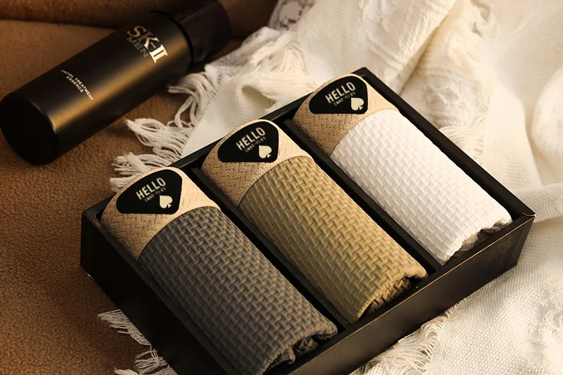 3Pcs männer Unterwäsche Eis Seide Mesh Boxer Shorts Sexy Höschen Mann Unterhose Dünne Männliche U Konvexen Dessous Großhandel viele L-6XL