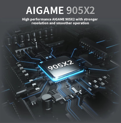 BOYHOM Y6 Retro Game Console 4K 60fps HDMI Output Low Latency GD10 TV Game Stick Dual Handle Portable Home Game Console for GBA.