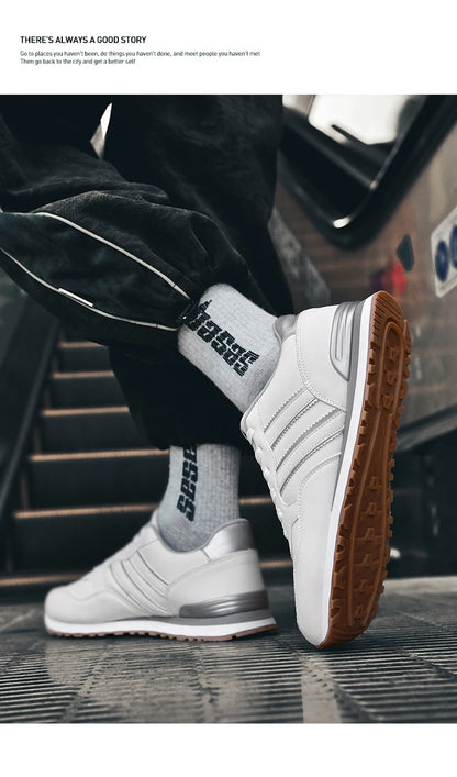 Turnschuhe Männer Casual Schuhe Licht Wildleder 2024 Neue Klassische Männer laufschuhe Outdoor Atmungsaktive Mesh Jogging Sport Schuhe.