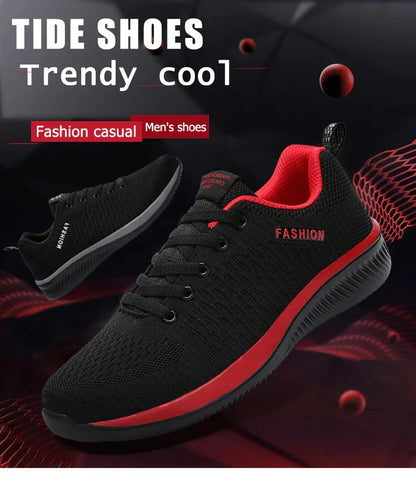 YRZL Sneakers Men Running Shoes Lightweight Sport Shoes Classical Mesh Breathable Casual Shoes Fashion Man Sneakers.