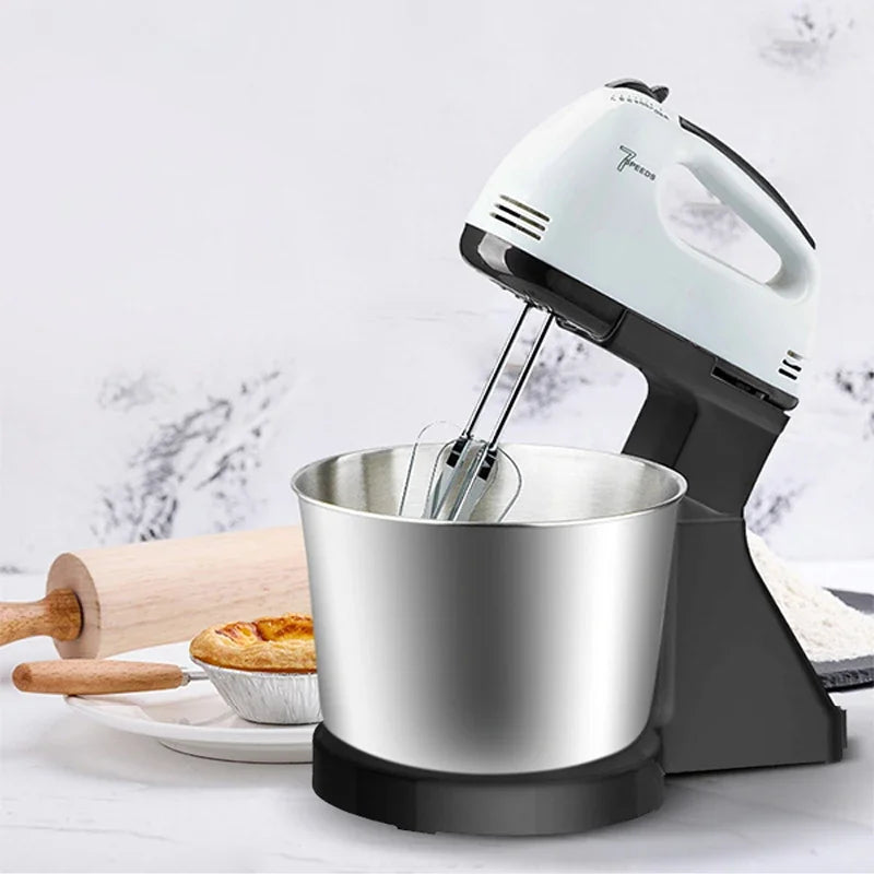 110V/220V Stand Food Mixers Kitchen Electric Food Blender Desktop Egg Whisk Cream Cake Dough Kneader Milk Frother Food Processor.