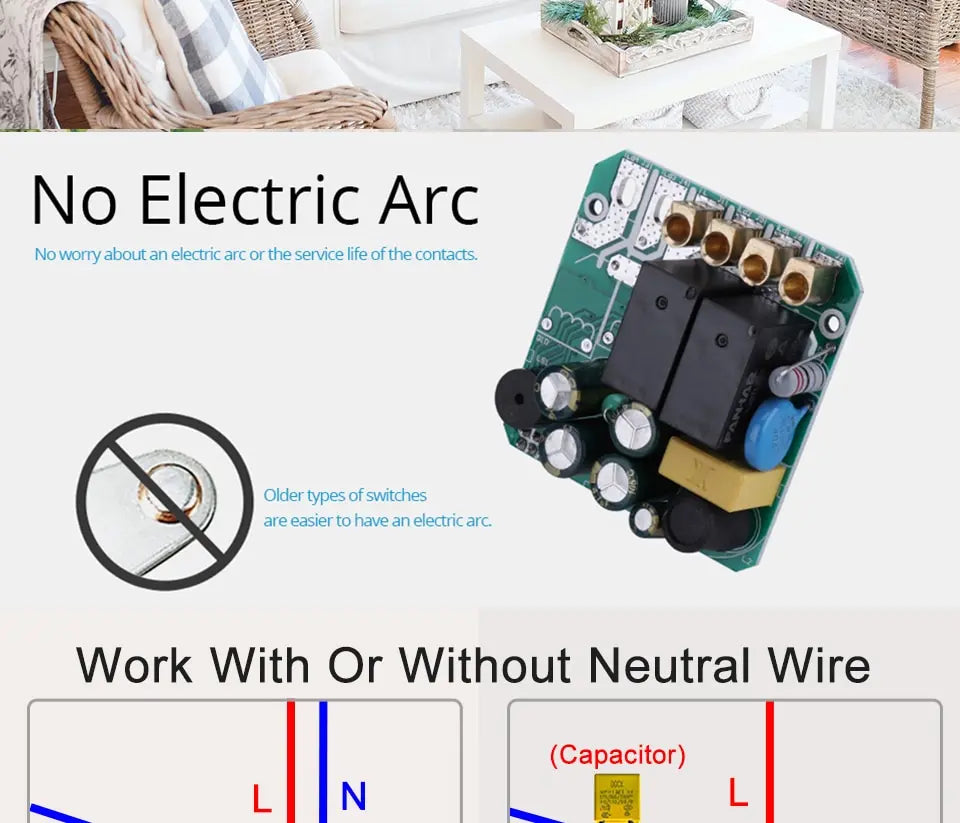 Tuya WiFi Smart Licht Schalter UNS Standard Arbeit Mit Alexa Google Home Wand Touch Schalter 110 V 220 V RF433Mhz Fernbedienung 1 2 3 4 Gang