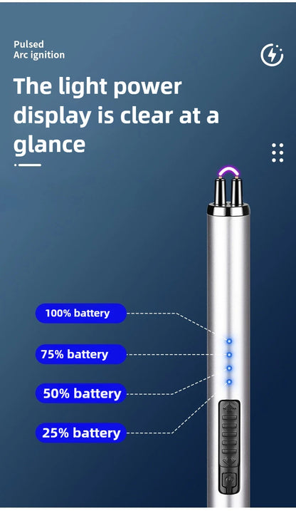 Aromatherapy Candle Extended Gas Stove Gas Electronic Charging Igniter, Household Ignition Gun Igniter Lighter