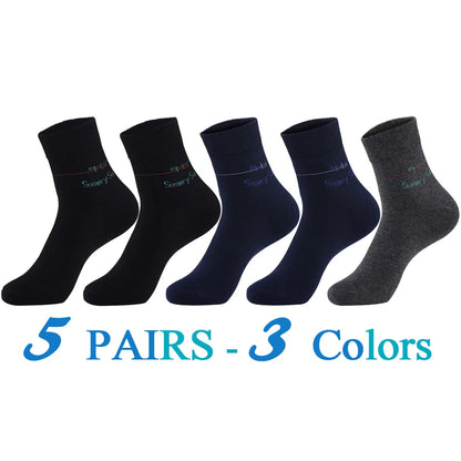 5 Pairs/Lot Running Socks Men Sports High Quality Cotton Colorful Outdoor Cycle Casual Breathable Long Sock Male Gifts 5 Styles.