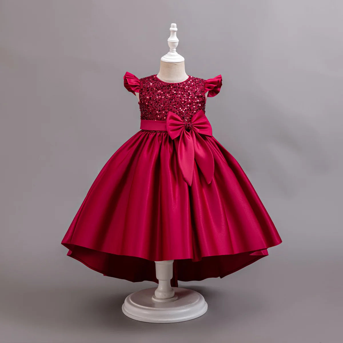 Performance Formelles Partykleid für Mädchen, Kinderkleidung, Paillettenkleider, aktive Kleider für Mädchen, Kinderkleidung, Schwarz, 3 bis 10 Jahre