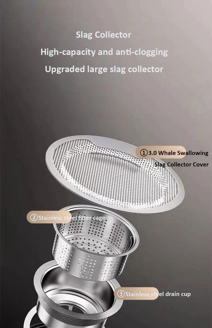 Japanese 3D Flat Large Single Slot Little millet grain Nano 304 Stainless Steel Kitchen Sink Wash Basin Dish Basin for Household