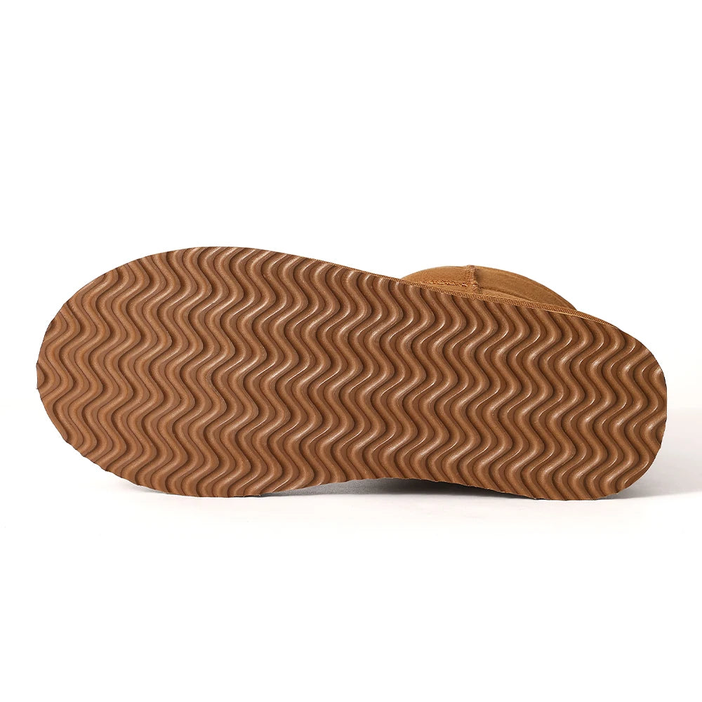 Evshine Memory Foam Ankle Boot Trending Shoes For Women Waterproof Women Snow Boots Female Snow Boots Suede Winter Warm Boots.