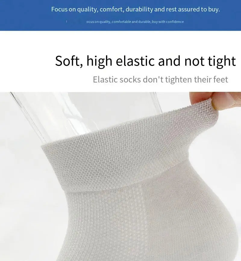 10 Pair Men's Summer Mesh Bamboo Fiber Socks Fashionable Breathable Business Socks Suitable For Sweaty Feet Casual Socks.