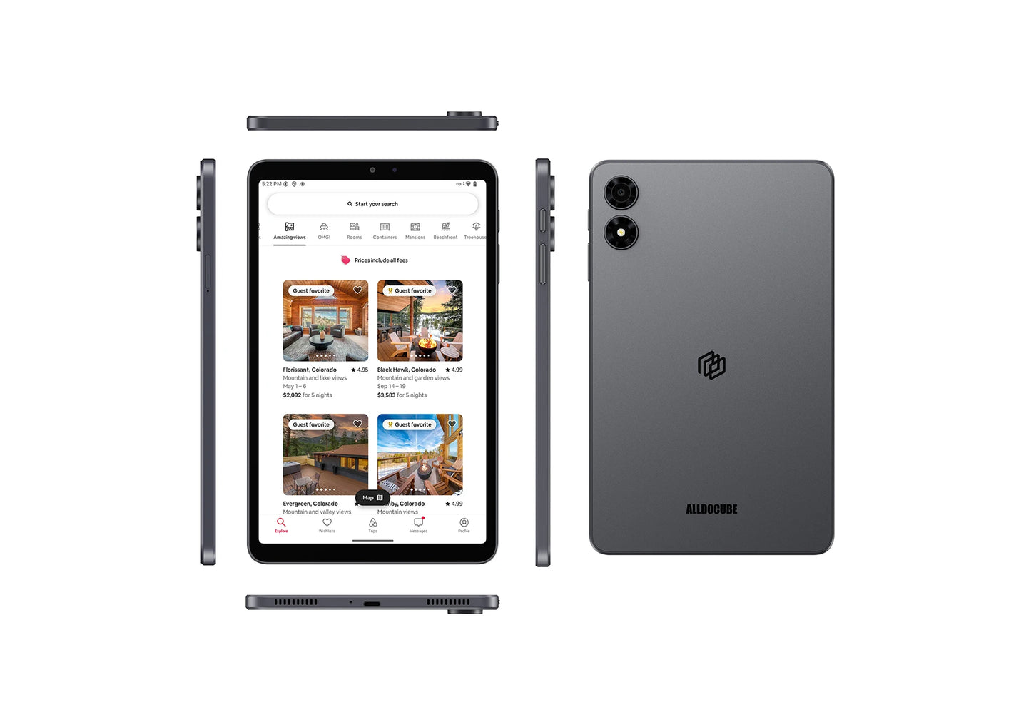 ALLDOCUBE iPlay70 mini Pro Tablet 8.4" 90Hz Display MT8791 16GB（8GB+8GB Virtual）RAM 256GB ROM 4G LTE 6050mAh Android15