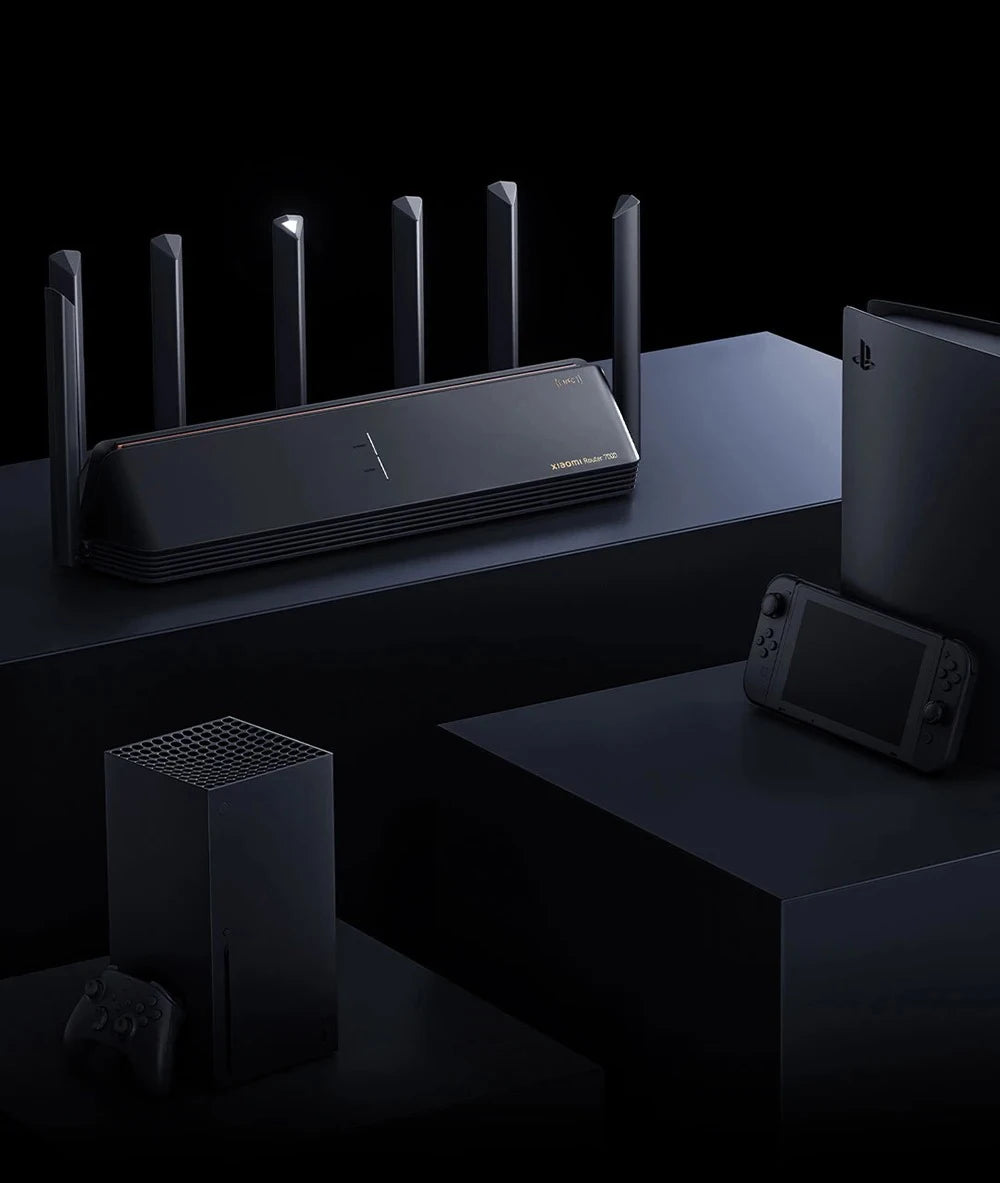 Original Xiaomi Mi Router BE7000 Tri-Band WiFi Repeater VPN 1GB Mesh USB 3.0 IPTV 4 X 2.5G Ethernet Ports Modem Signal Amplifier