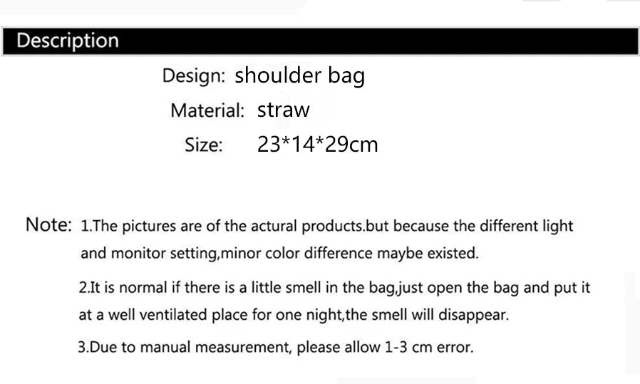 Women's Large Capacity Shoulder Bag Summer Straw Woven Basket Handbag Fashion Female Luxury Designer Beach Bag Bali Shopper Tote.
