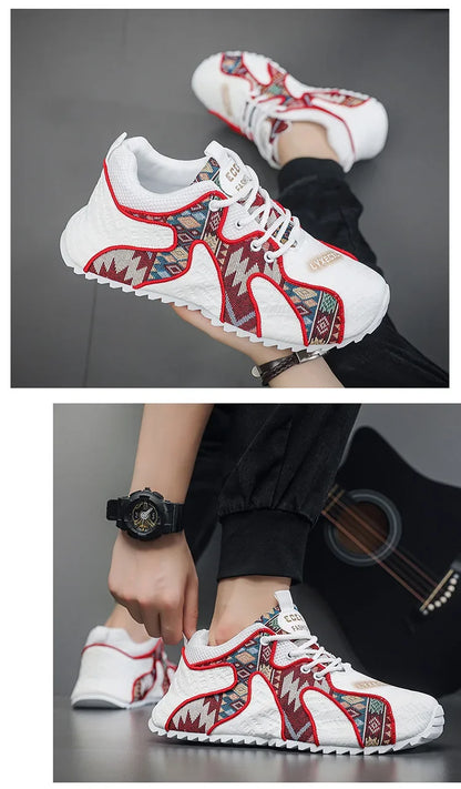 Men Sneaker Plus Size 45 46 47 48 Men Designer Shoes 2025 Fashion Casual Breathable Anti Slip Comfortable Outdoor Running Shoes