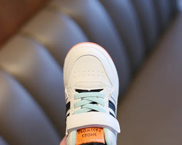 Size 21-32 Children Anti-slip Wear-resistant Casual Shoes Girls Boys Kids Soft Sole Toddler Shoes Baby Breathable Sport Sneakers.