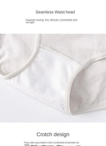 Leak Proof Menstrual Panties Physiological Underwear Womens Comfortable Cotton Panties Breathable Female Waterproof Briefs.