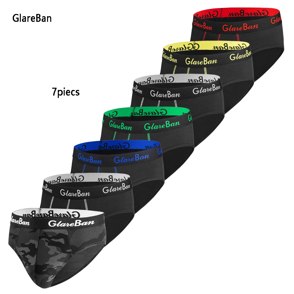 7 stücke Pack Slips Marke Boxer Mode Stil Männer Höschen Unterwäsche männlich und Unterhosen für Homme Luxus Set Shorts Box Slips