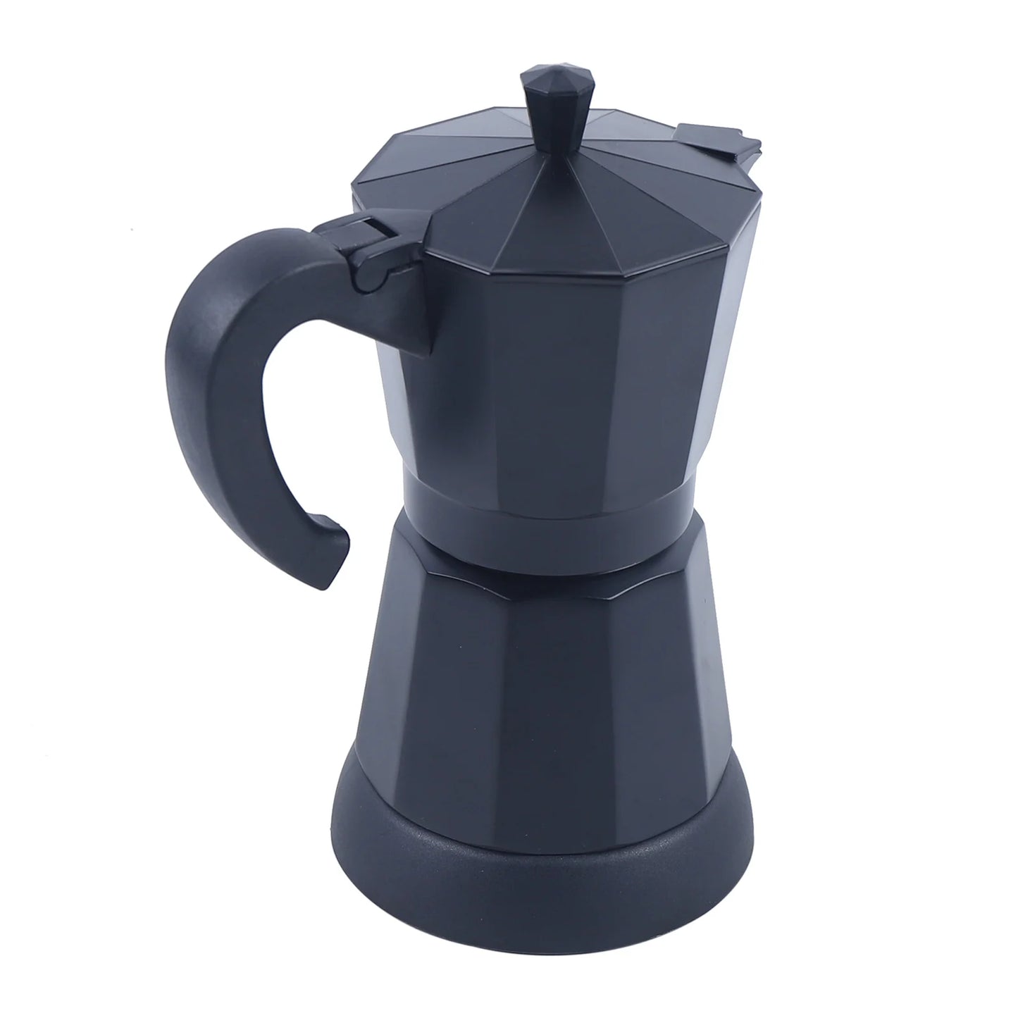 300 ml Electric Coffee Machine Aluminium Espresso Maker Mocha Espresso Pot with Separate Base.