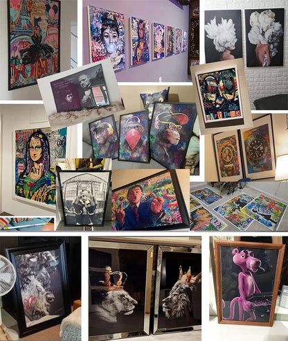 Classic Islamic Arabic Calligraphy Gold Wall Art Canvas Painting Muslim Quran HD Prints Poster Pic for Bedroom Living Room Decor.