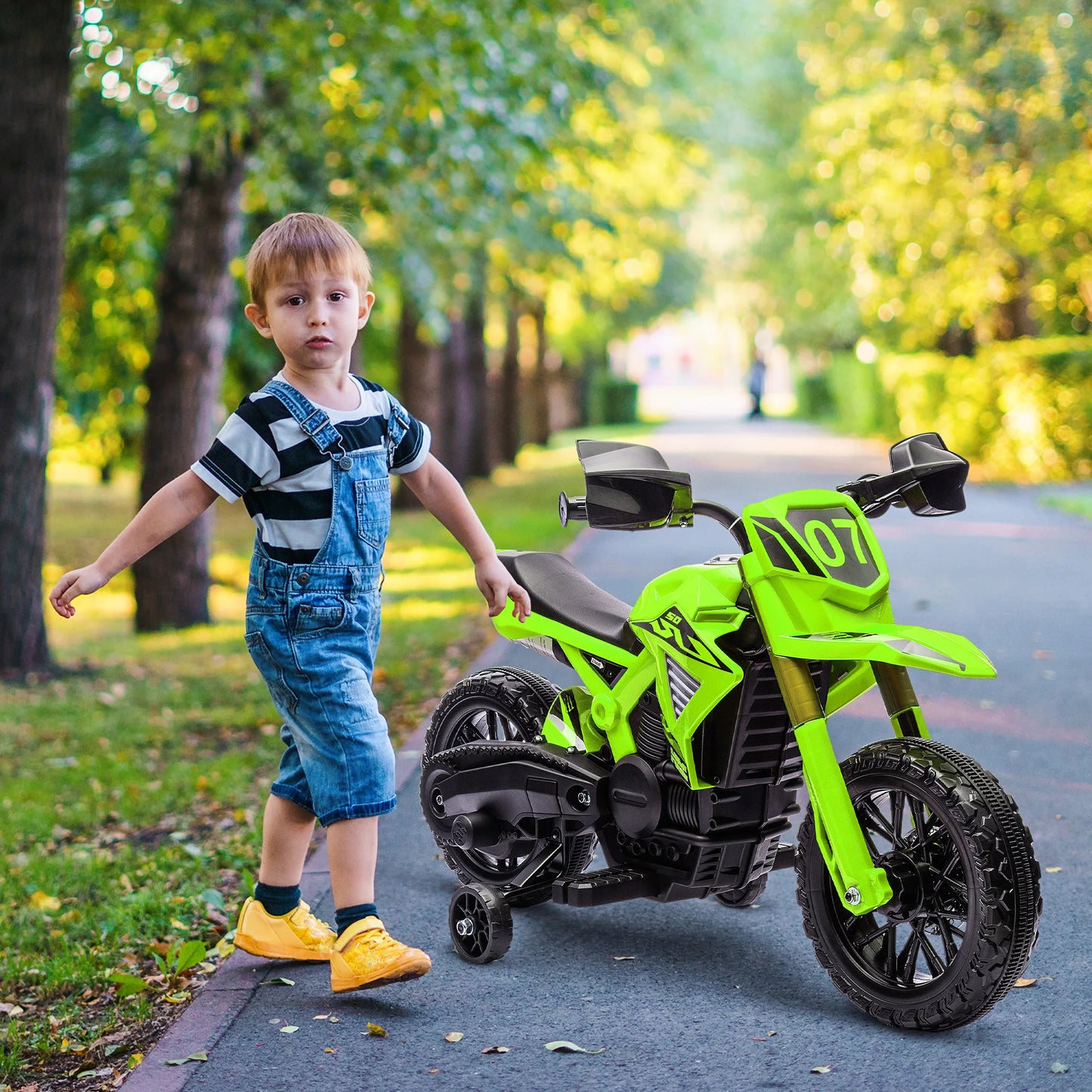 Aiyaplay Electric Motorcycle for Children +3 Years Load 30 kg.