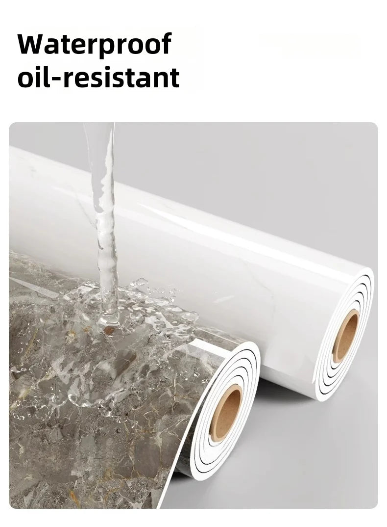 3D Wall Panels Self-Adhesive Wallpapers Marble Foam Thickened Wall Stickers for Ceiling Showers Bathrooms Living Room Decoration