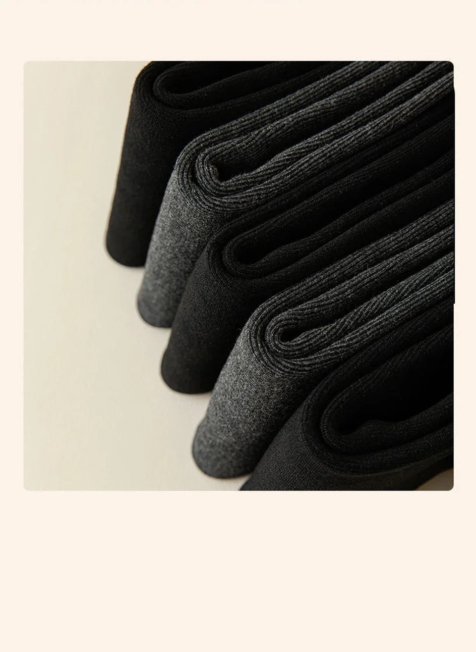 2 Pairs Men Winter Socks Warm Thicken Thermal Snow Boots Solid Color Floor Socks Soft Outdoor Anti-Cold Cashmere Socks.